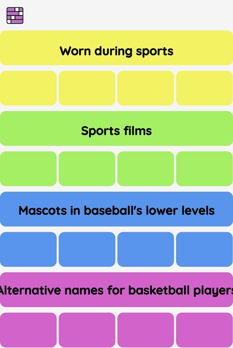 NYT Connections Sports Edition hints and answers today January 04, 2025